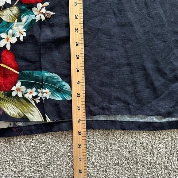 Two Palms Aloha Hawaiian Floral Rayon Shirt 2XL - Picture 9 of 9